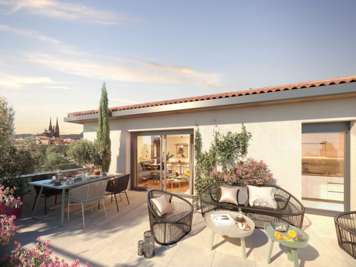 Terrasse 3D | Clermont Ferrand