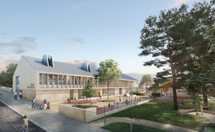 Ecole maternelle 3D | St Clair du Rhone