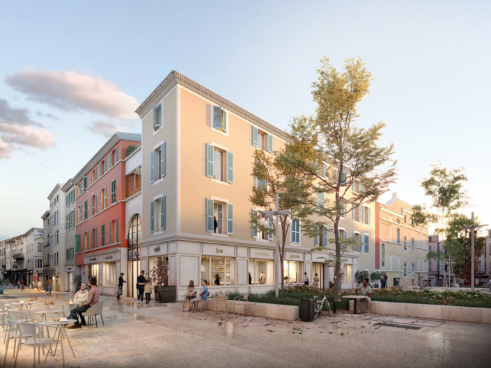 Restructuration de l’îlot des Halles | Montelimar