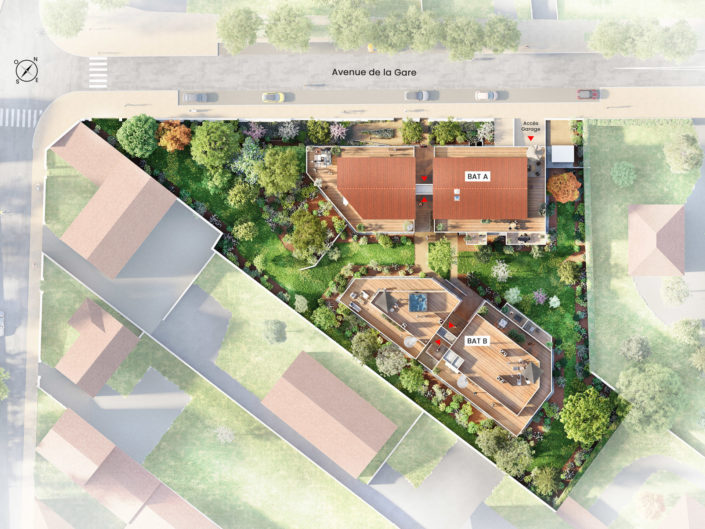 Plan masse 3D | Collonges