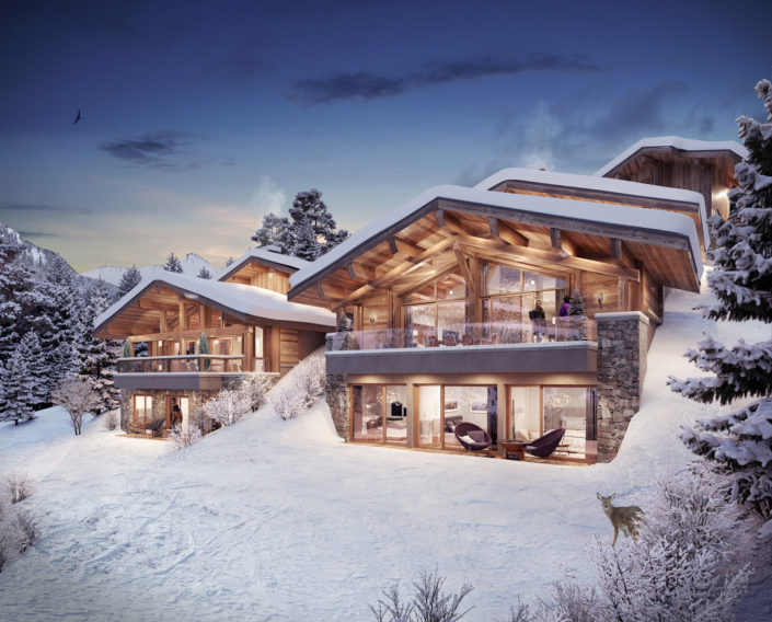 Chalet Roc & Orchid 3D | Les Gets