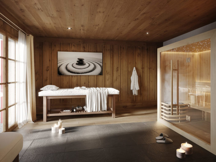 Sauna chalets Bettex | Saint Gervais