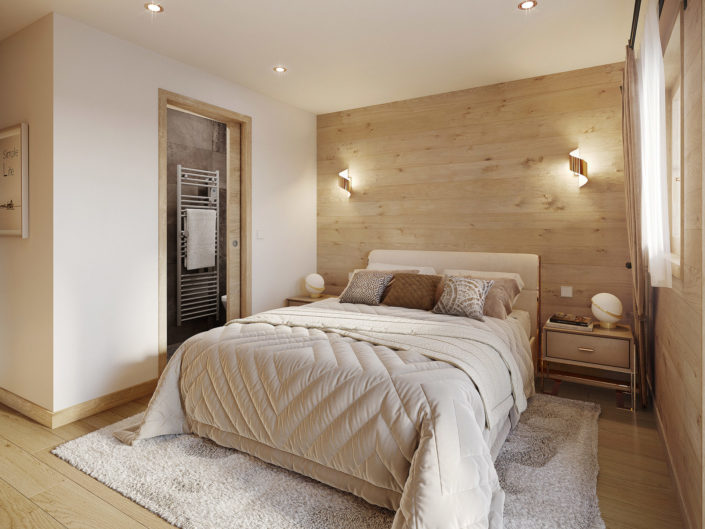 Chambre du chalet "Les Sources d'en Bas" | Morzine