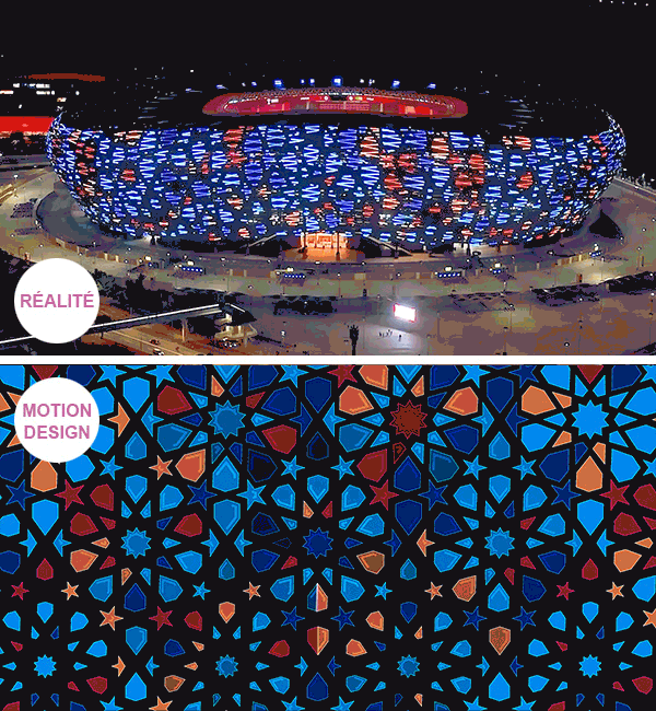 Vidéo mapping | Stade Prince Moulay Abdellah, au Maroc