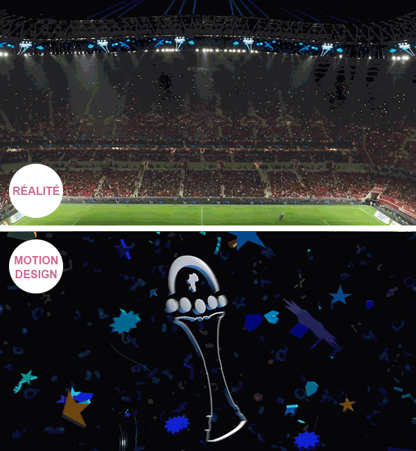 Motion design by IDlia Studio | Stade Demi-finale CAN 2025