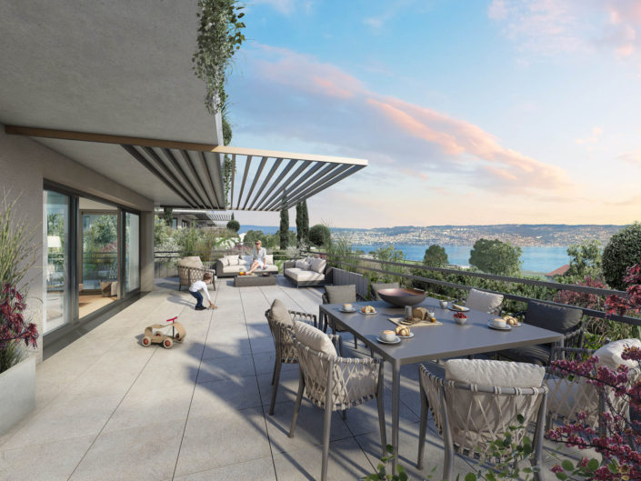 Terrasse 3D | Lac Leman Maxilly