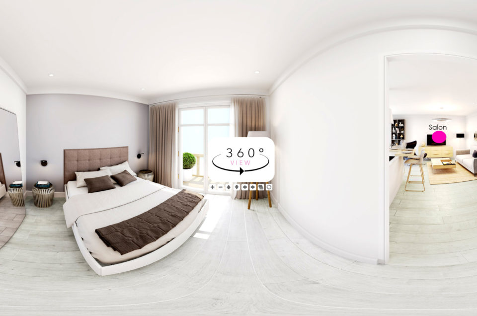 Appartement Saint Tropez | Visite virtuelle à 360°