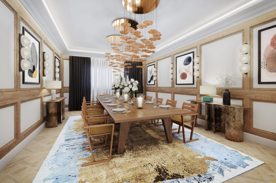 Salle à Manger de luxe | Paris – IDlia studio