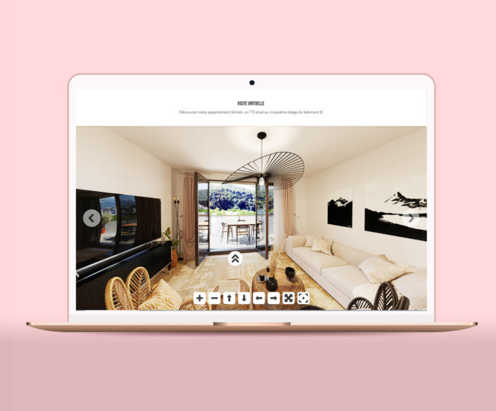 Visite virtuelle à 360°d'un appartement | L'écrin du Vercors
