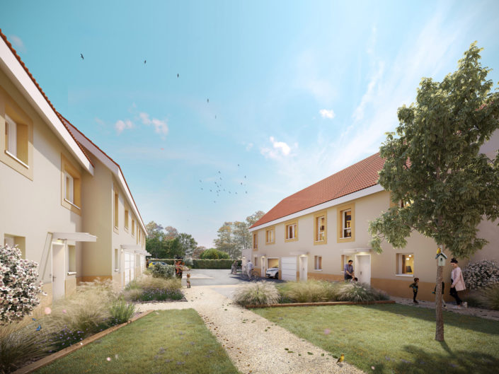 Betschdorf : Perspective de logements
